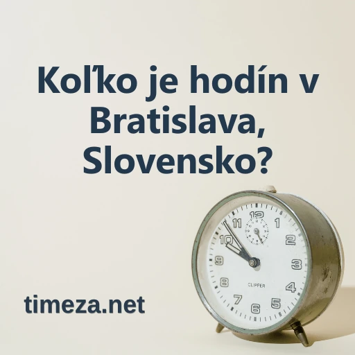 Koľko je hodín v Bratislava, Slovensko? featured image, Aktuálny čas v Bratislava, Slovensko, časové pásmo, časový rozdiel, východ a západ slnka.
