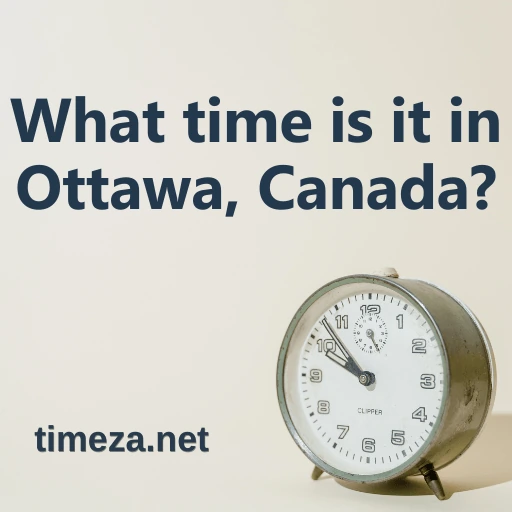 What time is it in Ottawa, Canada? featured image, Current time in Ottawa, Canada, time zone, time difference, sunrise and sunset time.