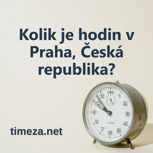 Kolik je hodin v Praha, Česká republika? featured image, Aktuální čas v Praha, Česká republika, časové pásmo, časový rozdíl, východ a západ slunce.