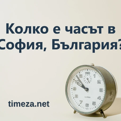 Колко е часът в София, България? featured image, Текущо време в София, България, часова зона, разлика във времето, изгрев и залез.